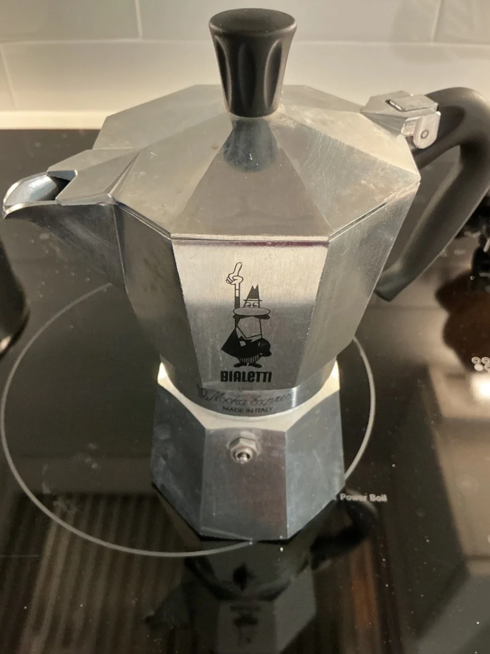 Bialetti Moka Stovetop Espresso Maker Six Cup Excellent Condition